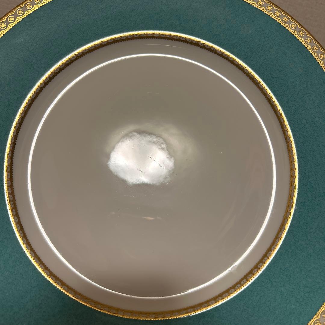 ウェッジウッド　ユーランダー　パウダーターコイズ　ディナープレート　27.5cm