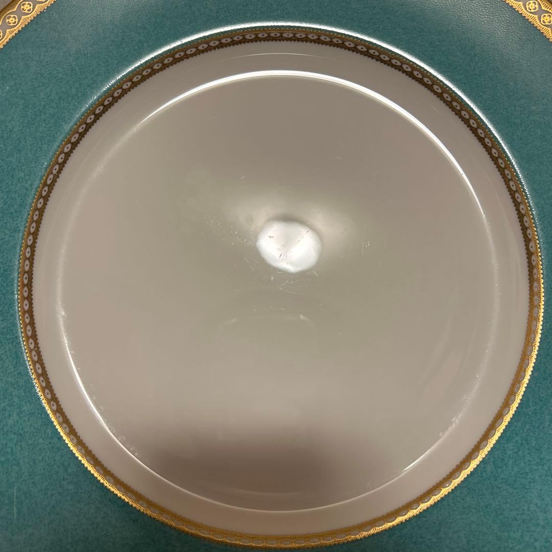 ウェッジウッド　ユーランダー　パウダーターコイズ　ディナープレート　27.5cm