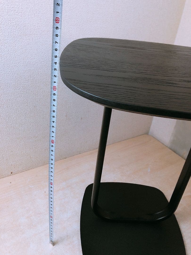 ⑪未使用★東谷 サイドテーブル ブラック TEC-84BK 机 インテリア家具