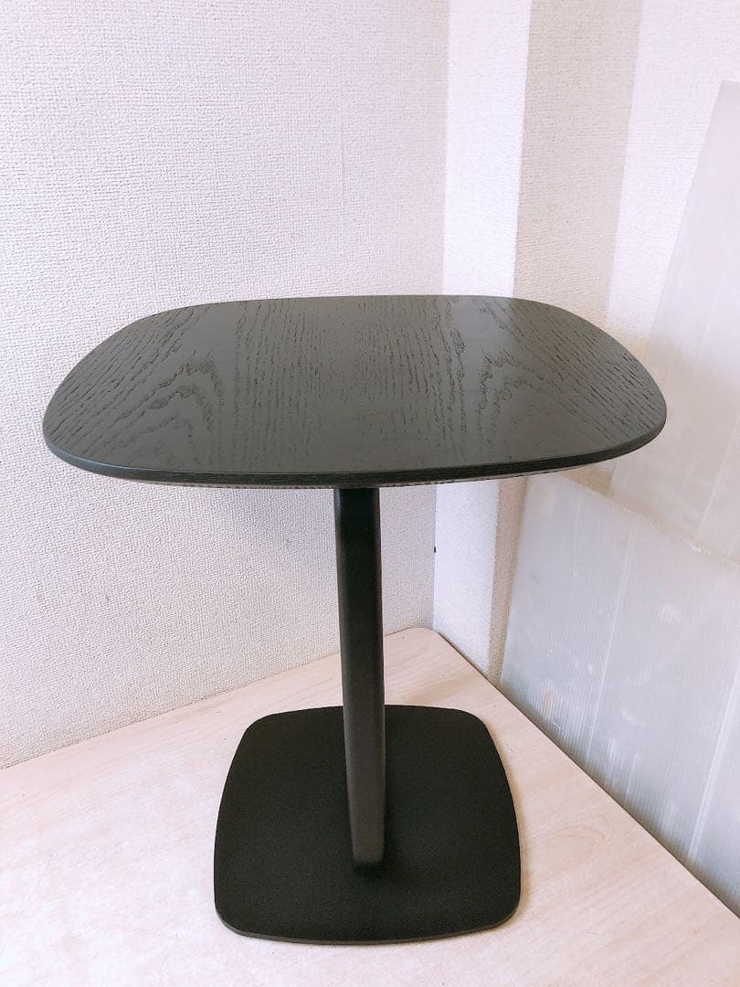 ⑪未使用★東谷 サイドテーブル ブラック TEC-84BK 机 インテリア家具