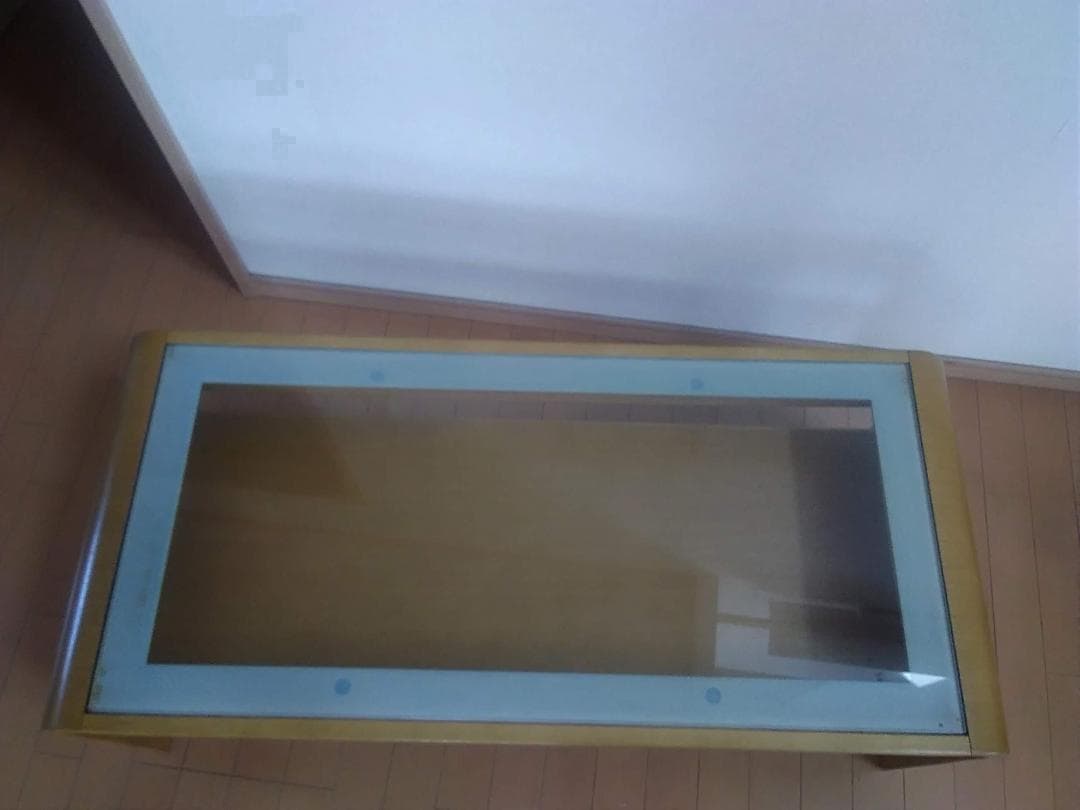 カリモク ガラス センターテーブル ローテーブル 家具
