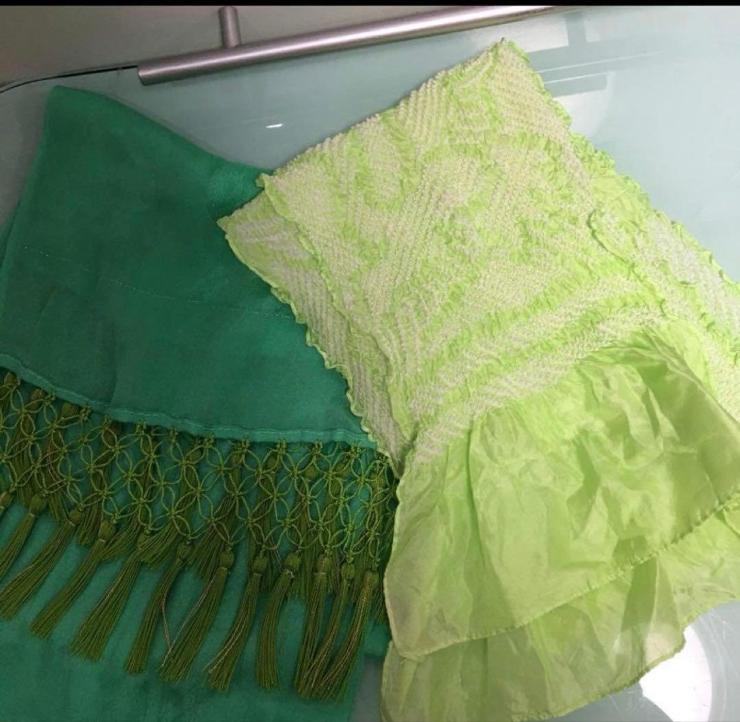 七五三　女の子　作り帯