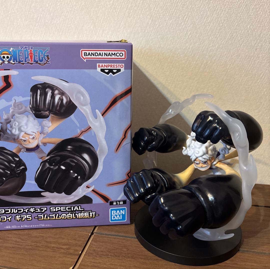 ワンピース ワーコレ SPECIAL ルフィ ギア5 ニカ ゴムゴムの白い銃乱打