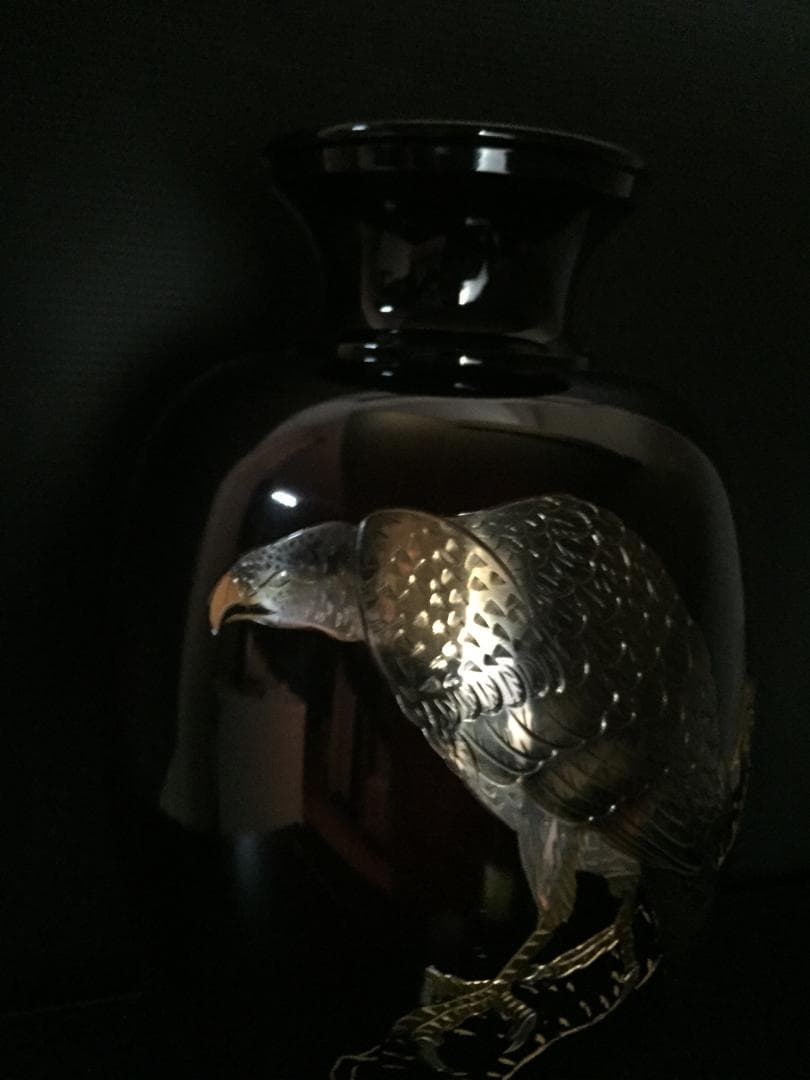 昭和レトロな花瓶　12号花瓶　鷹　新品未使用　年代物