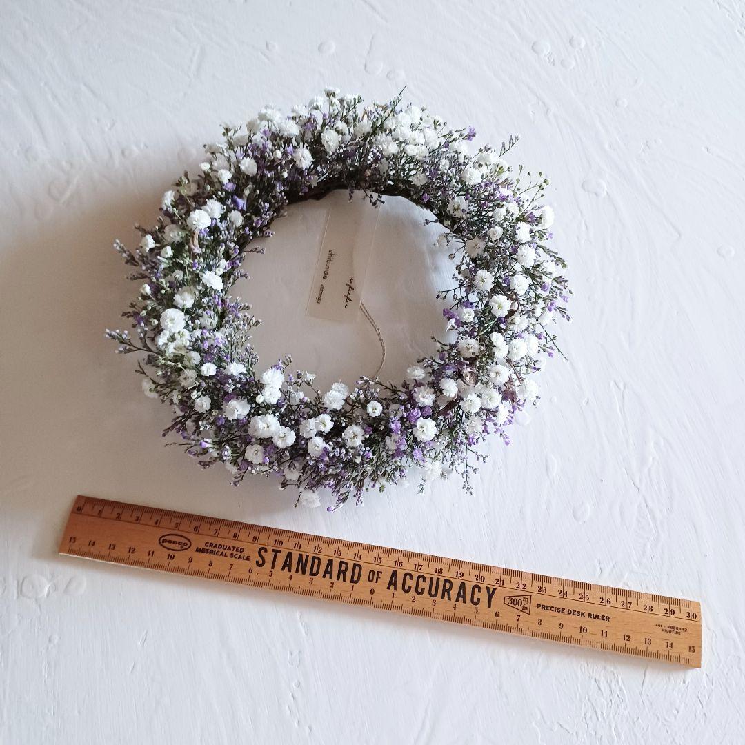 【魔女の棲む森 ～champetre shabby～】ドライフラワー リース 春