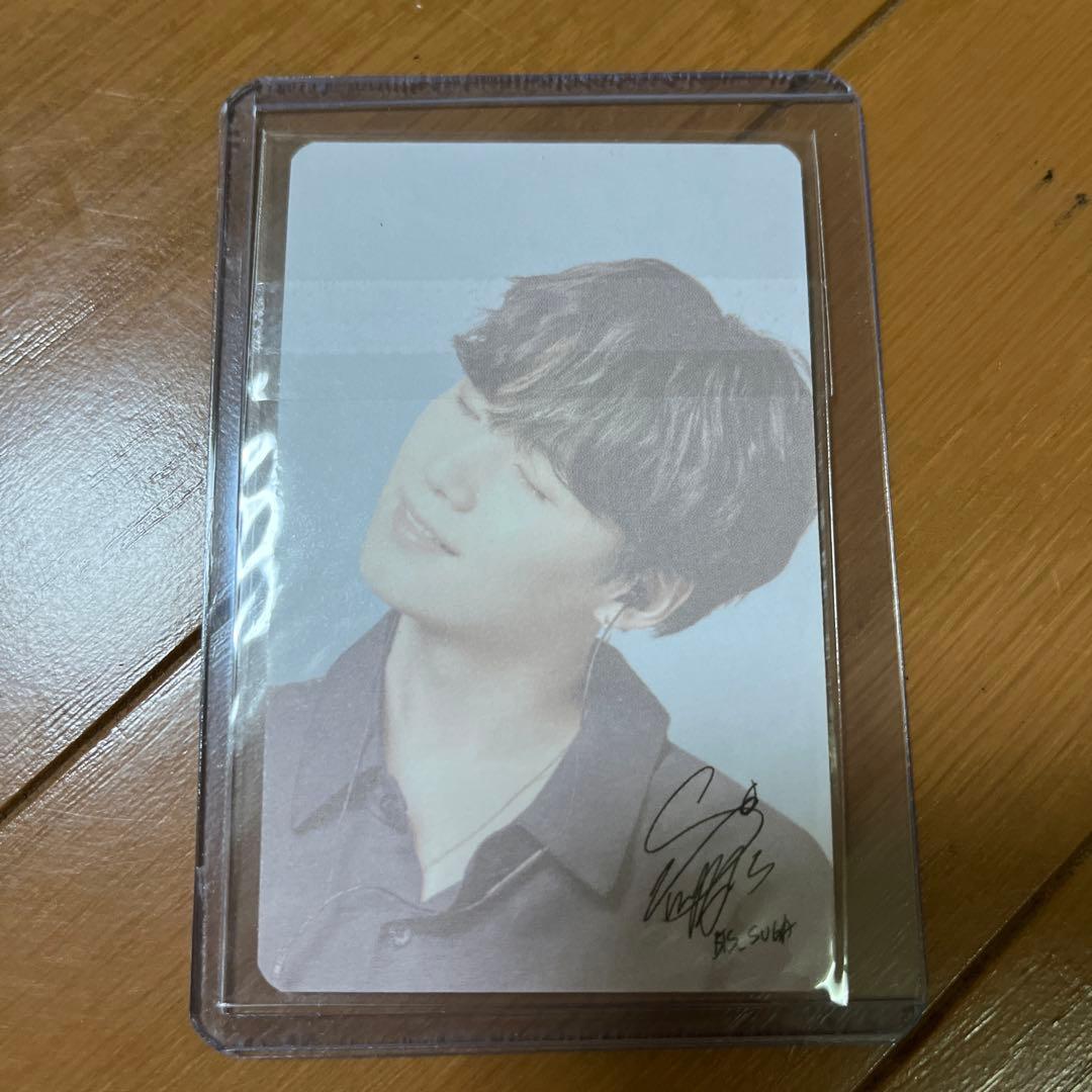 BTS LG V35 ThinQ 購入特典　数量限定　トレカ　ユンギ