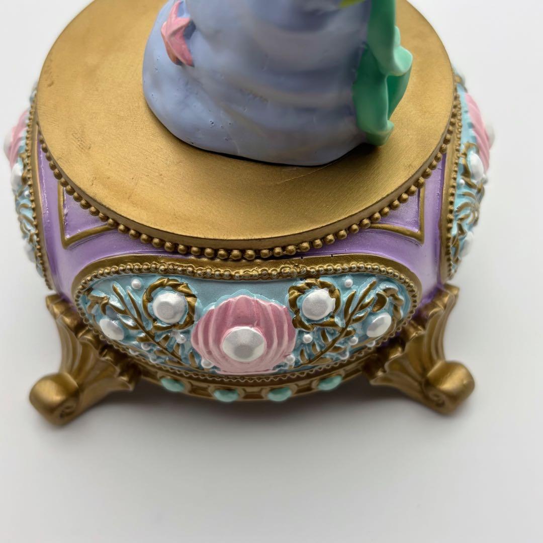 美品✨ディズニー　リトルマーメイド　アリエル オルゴール フィギュア　置物　箱付