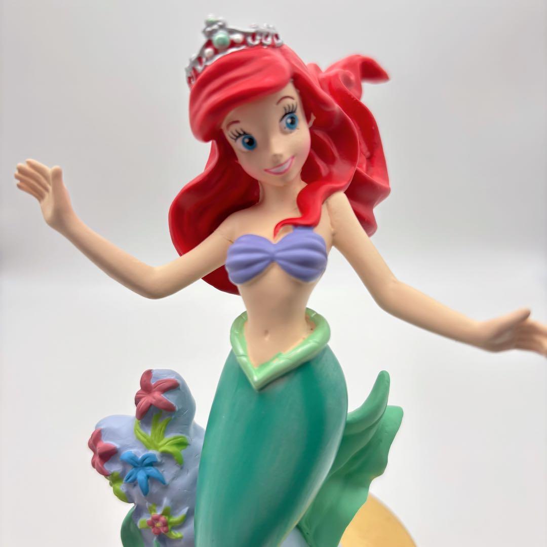 美品✨ディズニー　リトルマーメイド　アリエル オルゴール フィギュア　置物　箱付