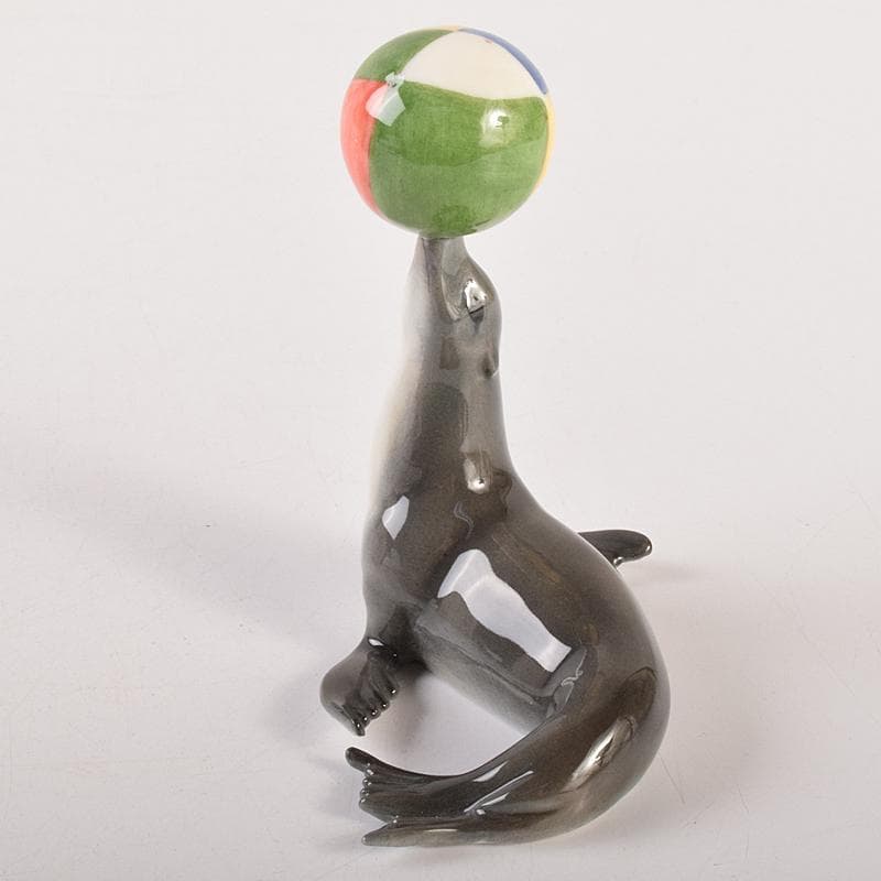 ロイヤルコペンハーゲン ミニサーカスコレクション アシカとボール V