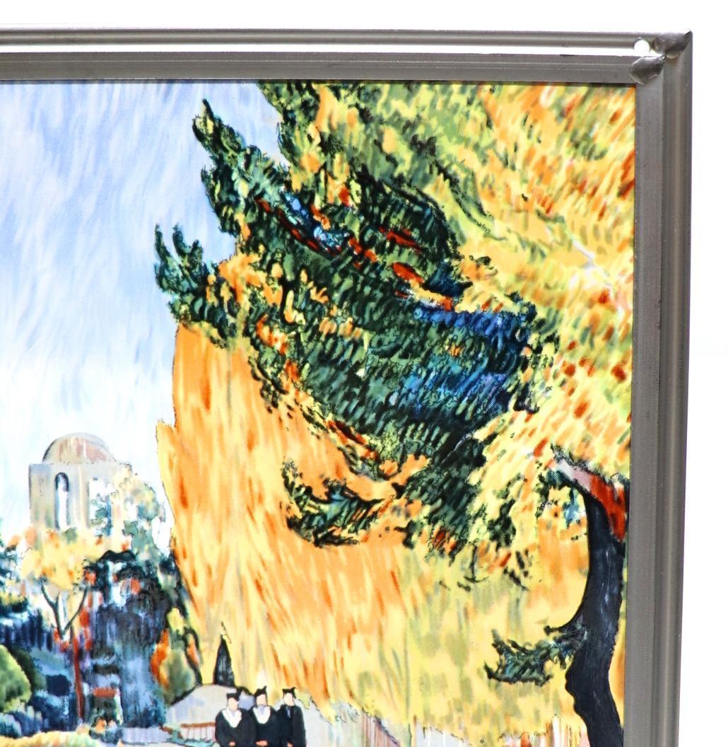 ポール・ゴーギャン ヴィンテージステンドグラス アルルのアリスカン