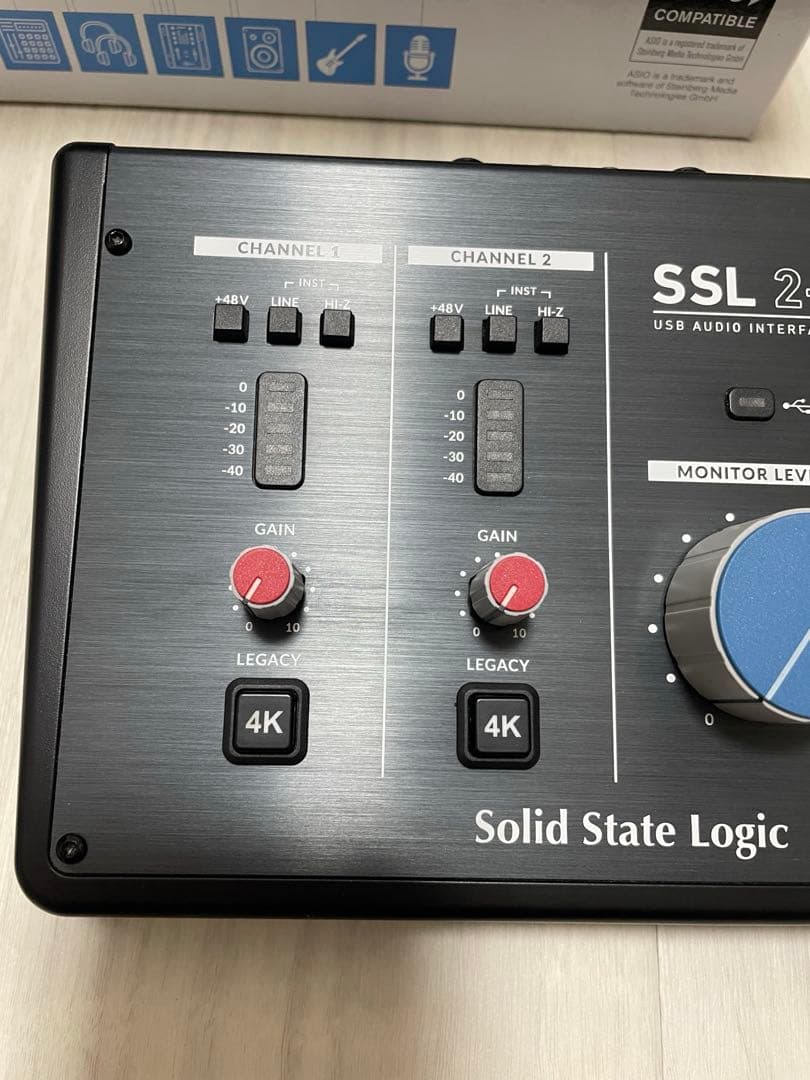 Solid State Logic SSL 2+ オーディオインターフェイス