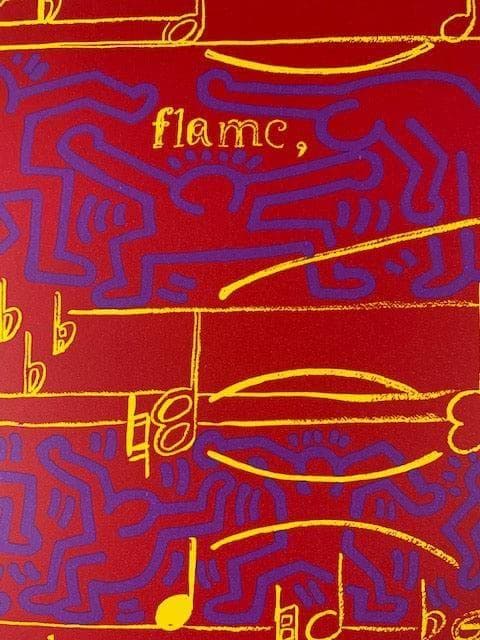 額装品/Montreux Jazz/キース へリング/インテリア/アート/特別品