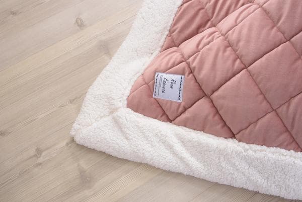 おしゃれ ふかふか かわいい 暖かい 長方形 こたつ布団 サーモンピンク