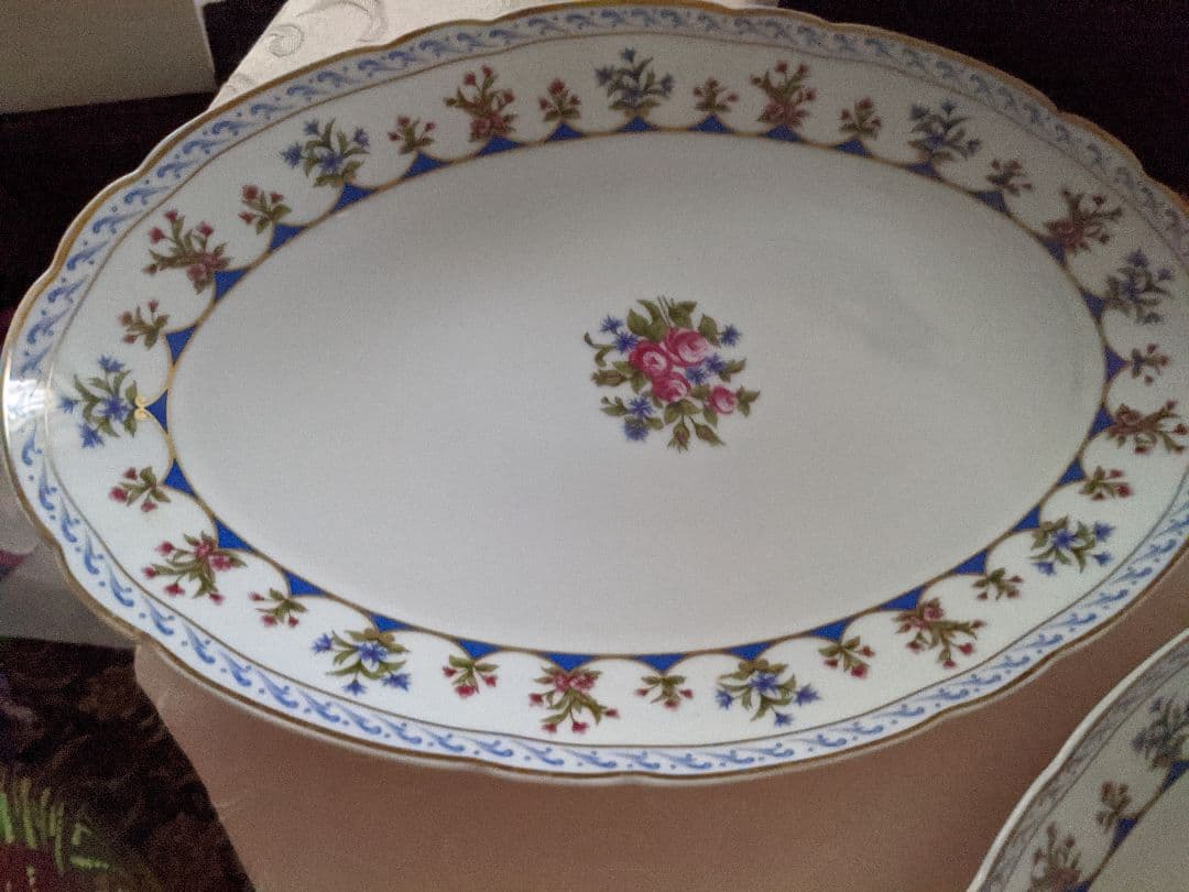 ベルナルド　未使用２ピース　オーバルプレート