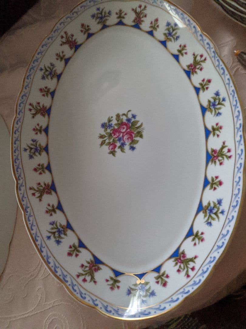 ベルナルド　未使用２ピース　オーバルプレート