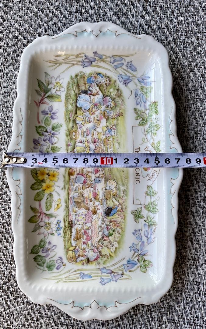 ブランブリー ヘッジ ❤︎ピクニック ❤︎サンドイッチプレート 長皿