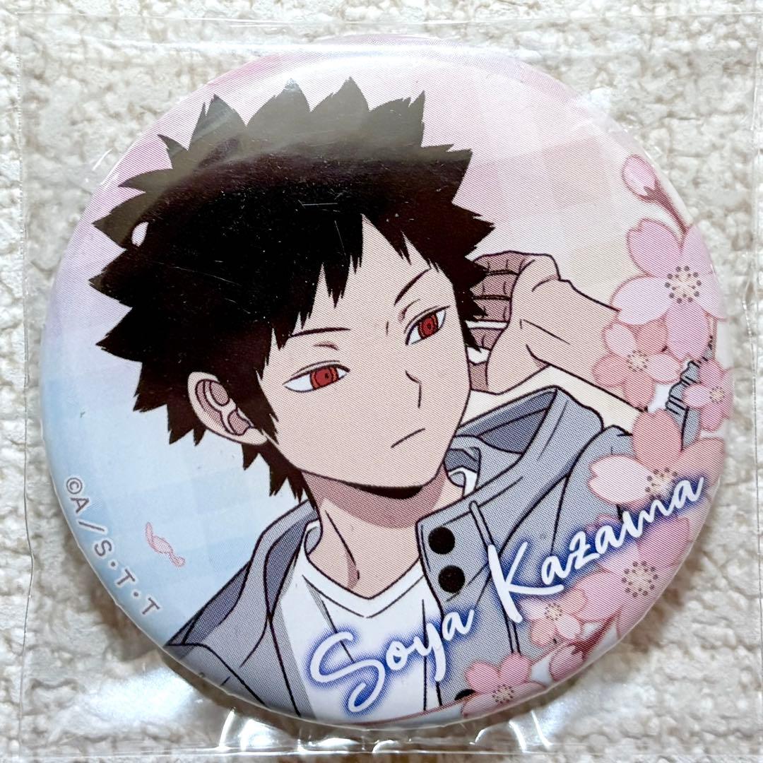 ワールドトリガー ファミリーマート 風間蒼也 缶バッジ 桜ver. - メルカリ