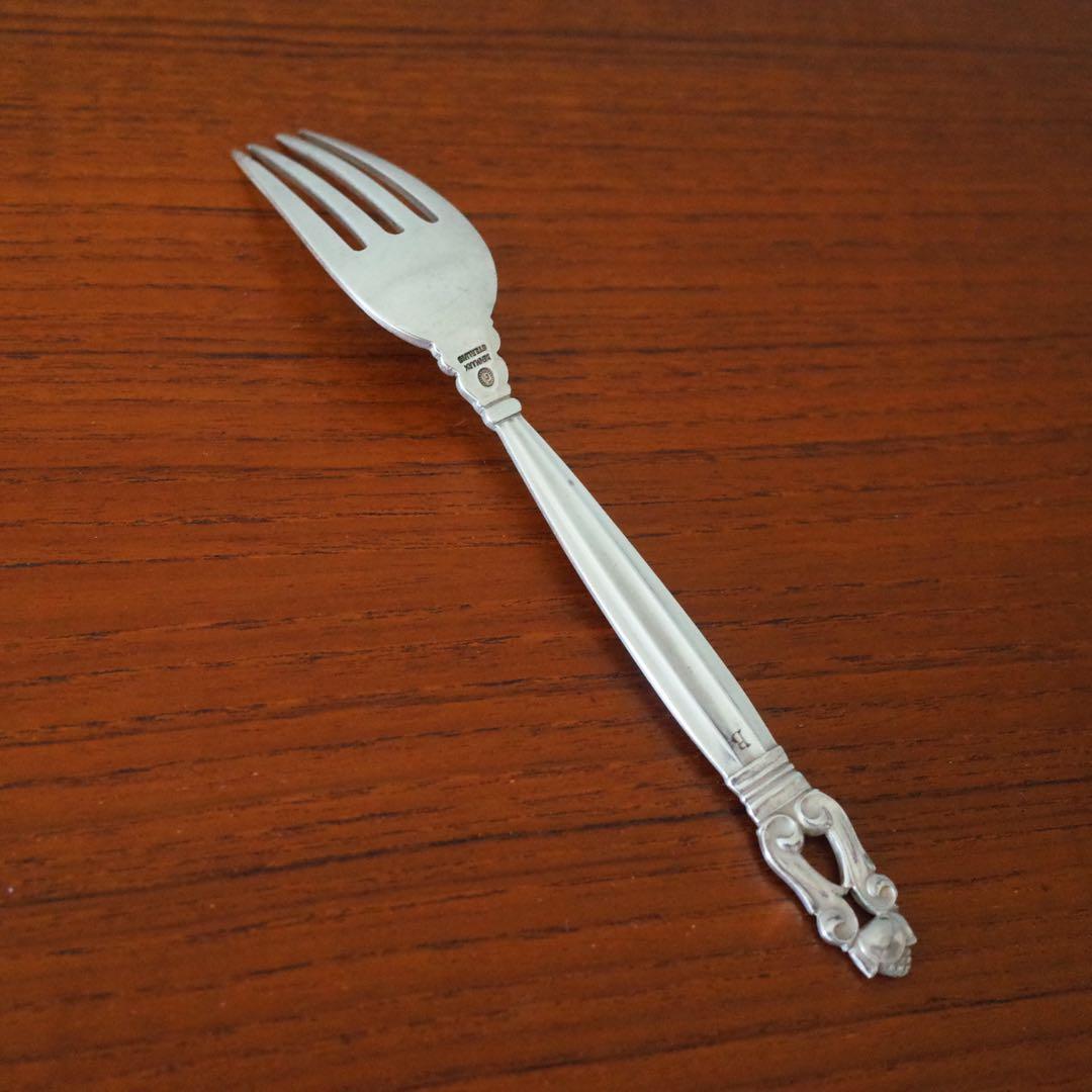 ジョージジェンセンAcornディナーフォーク/シルバーフォーク\北欧アンティーク