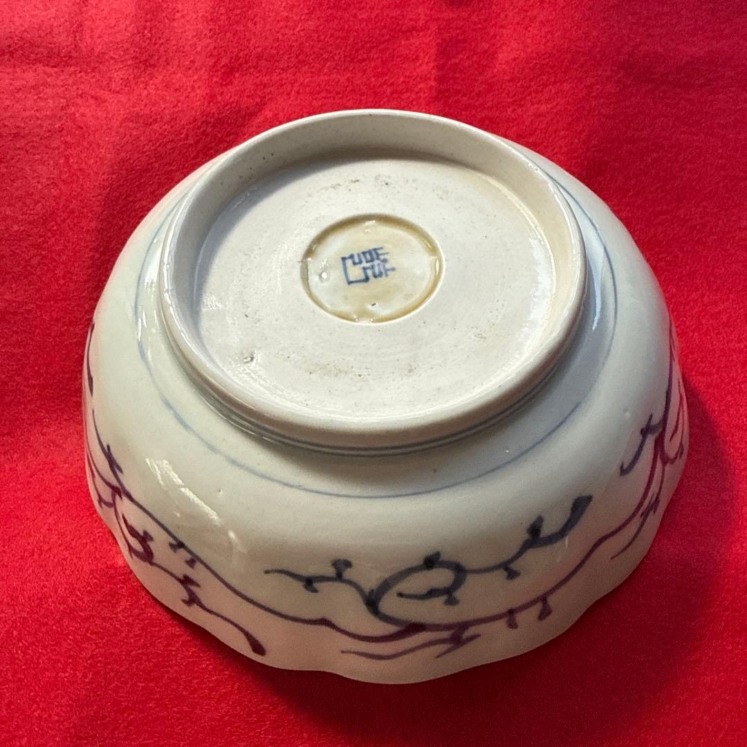 芙蓉手、江戸幕府、古伊万里、手描き、大なます皿、美品、即購入OK