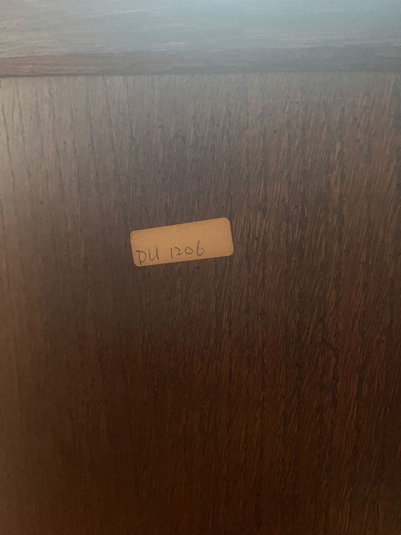 イギリス オーク リネンホールド サイドボード キャビネット ヴィンテージ