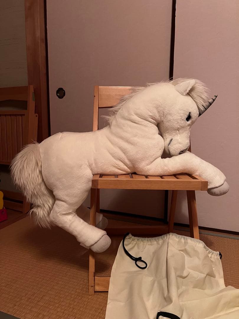 未使用】 シュタイフ ユニコーン スターリー ぬいぐるみ 特大 - メルカリ