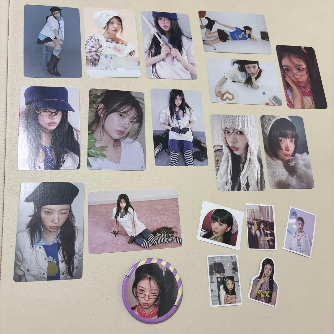 ILLIT☆アイリット☆トレカ☆カード☆モカ☆フォト☆13枚セット☆缶