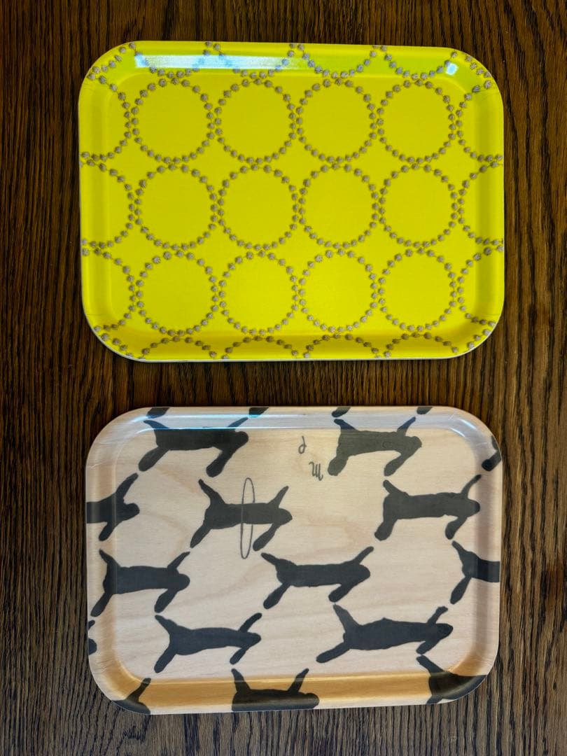 ミナペルホネン トレイ 2枚セット - メルカリ