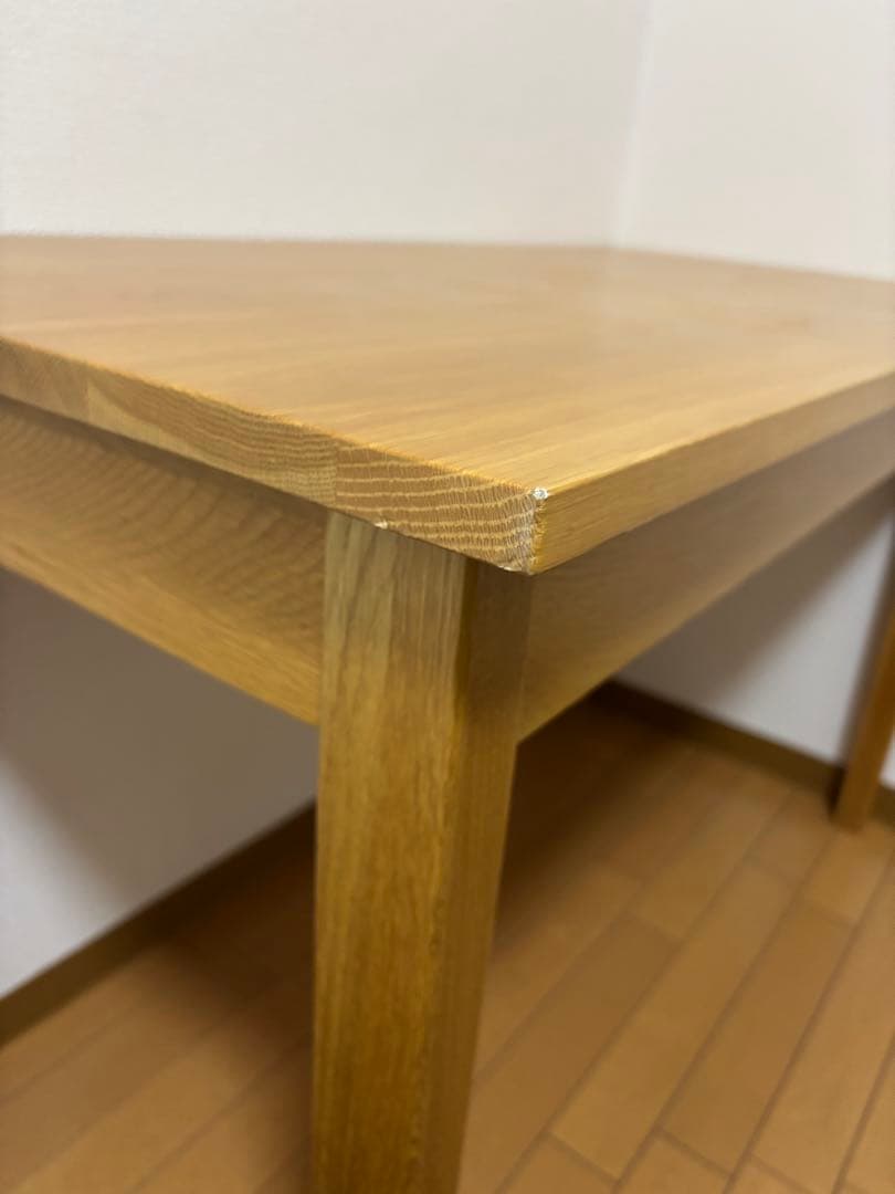 無印良品 無垢材デスク 木製デスク オーク材 学習机
