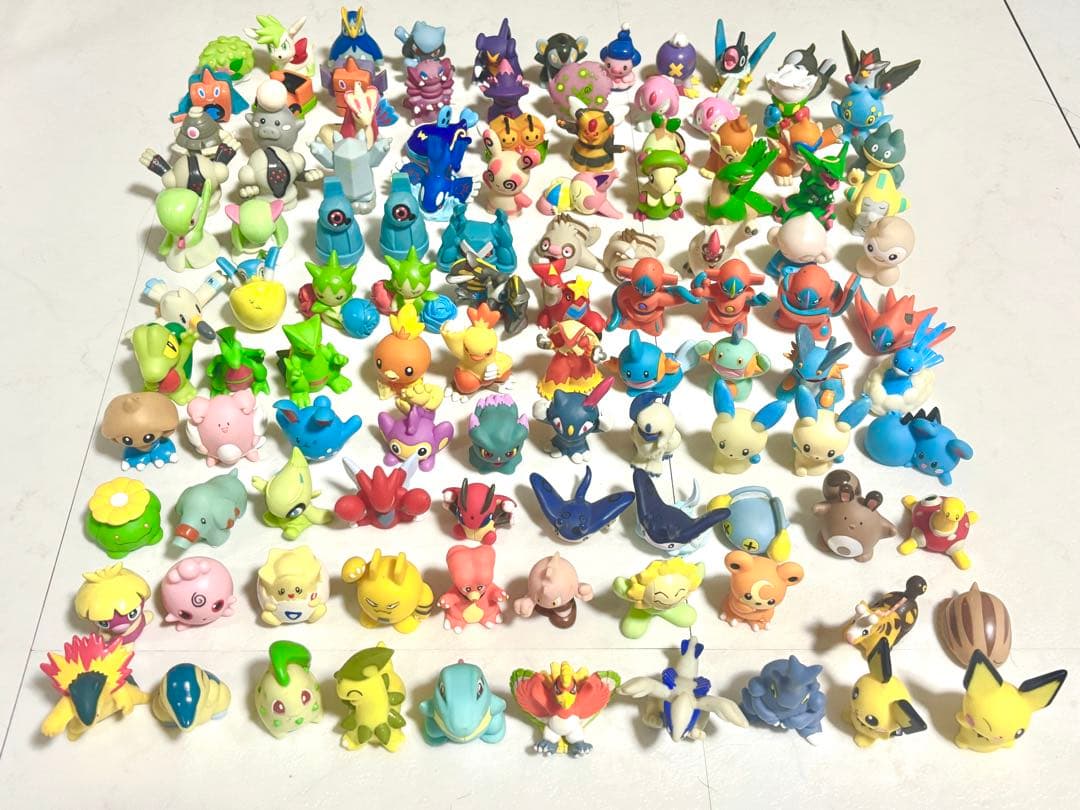 指人形 ポケモンキッズ フィギュア まとめ売り 約200体 - メルカリ