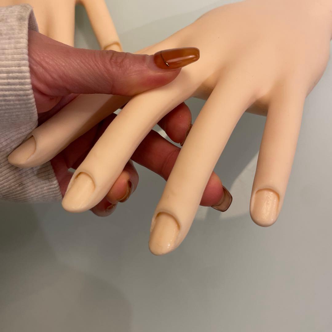 ネイル　認定ハンド(シールチップ少しつけます)