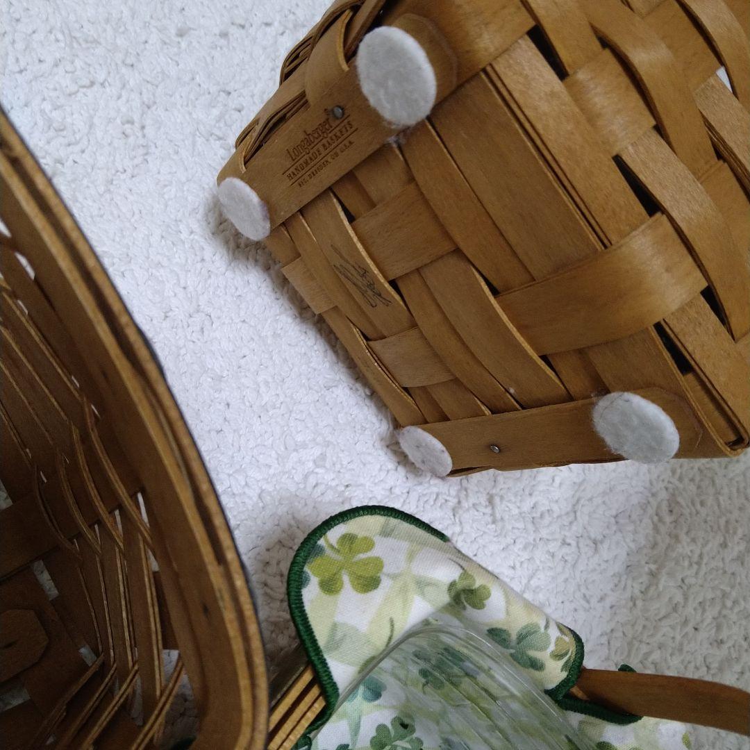 【廃盤】美品ロンガバーガー トール ティッシュ バスケットセット　3個