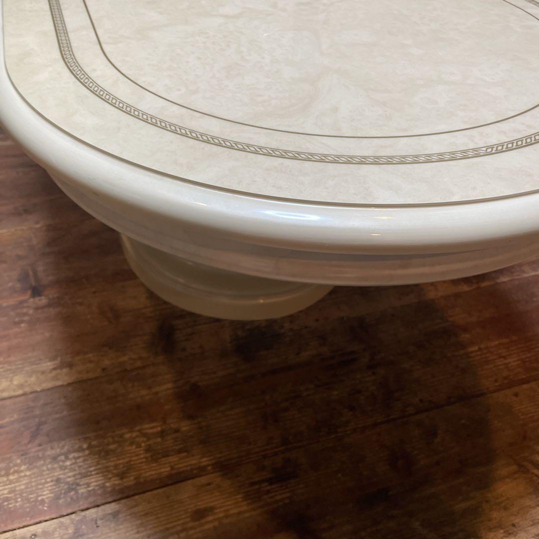 サルタレッリ　フローレンスシリーズ　アイボリー　ダイニングテーブル　120cm