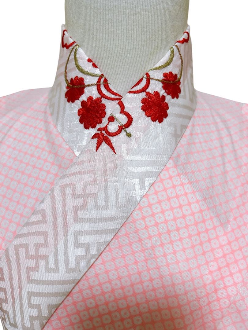 レトロ着物♡七五三　7歳　女の子　フルセット　一式　青系　アンティーク