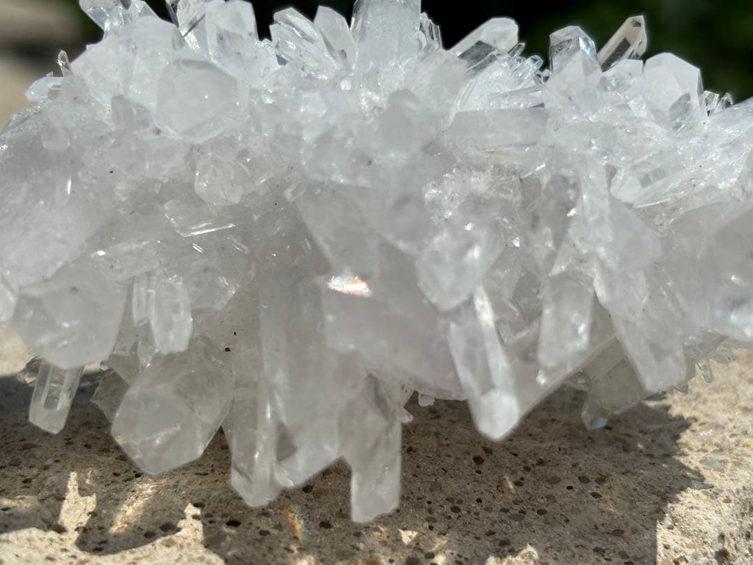 【強力浄化】ヒマラヤ水晶クラスター両面⭐️アメジスト共生 ⭐️R50