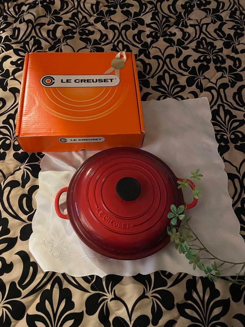 ぽ*ぽ様 【未使用】LE CREUSET ル・クルーゼ 26cm キャセロール