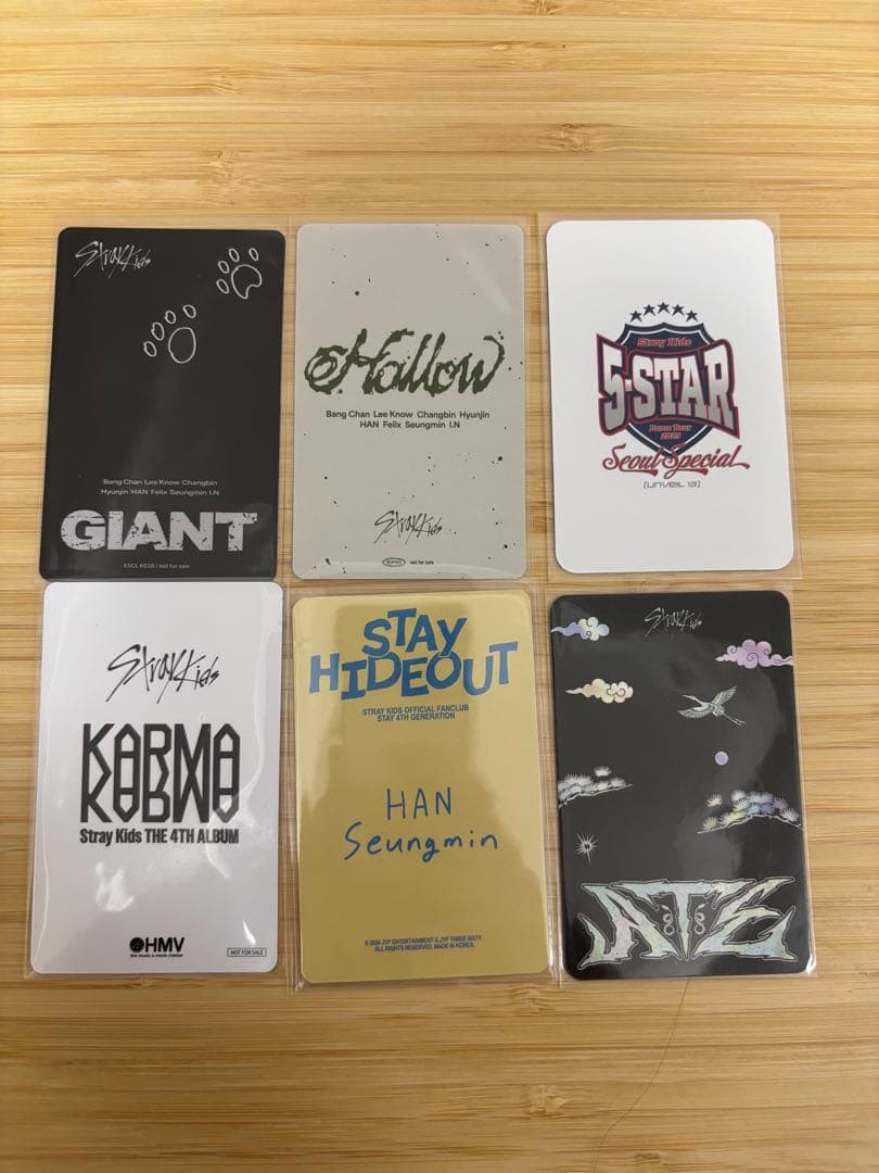 Stray Kids スンミン トレカ6枚セット（ATE/STAY4期） - メルカリ