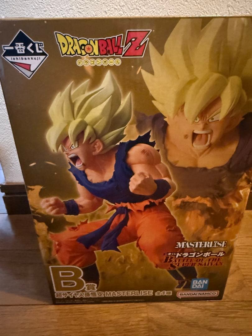 ドラゴンボール　一番くじ　B賞　超サイヤ人孫悟空MASTERLISE
