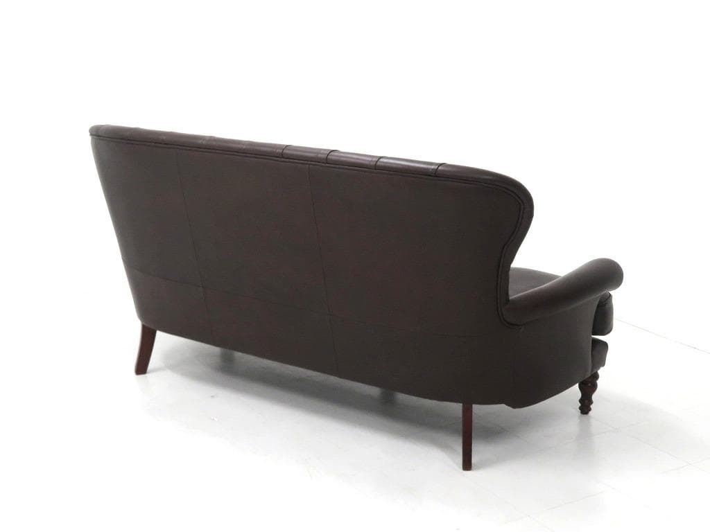 展示品 イギリス アートフォーマ 総本革 レザー チェスターフィールド