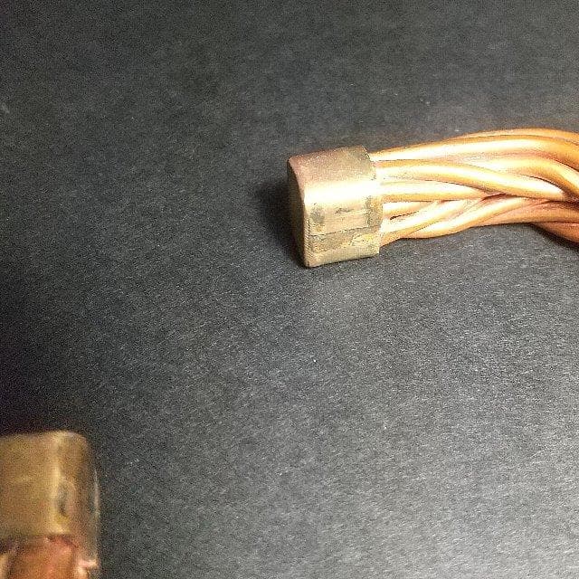 銅 バングル Viking warrior solid 17.3cm