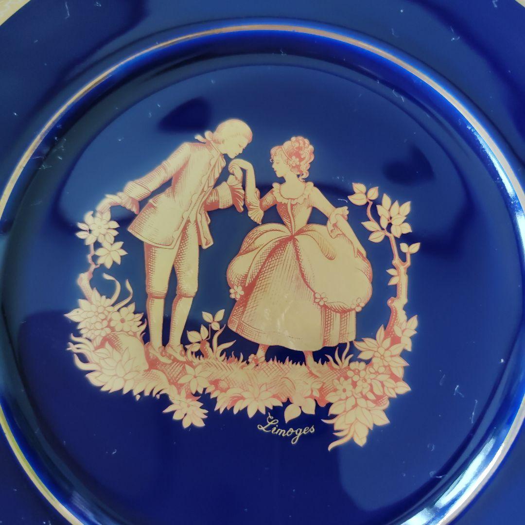 Limoges リモージュ24.5cm 飾り皿 金彩 - メルカリ