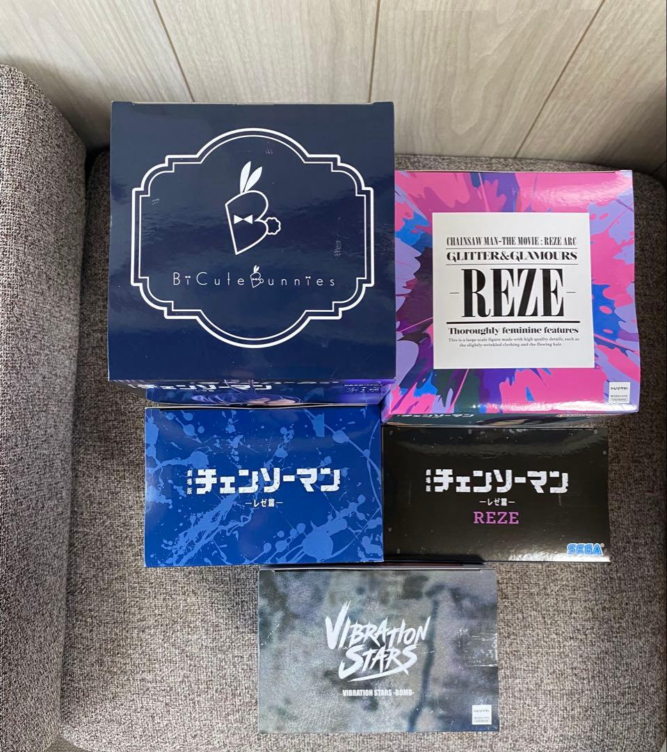 チェンソーマン　レゼ篇　レゼ　 プライズフィギュア5点セット