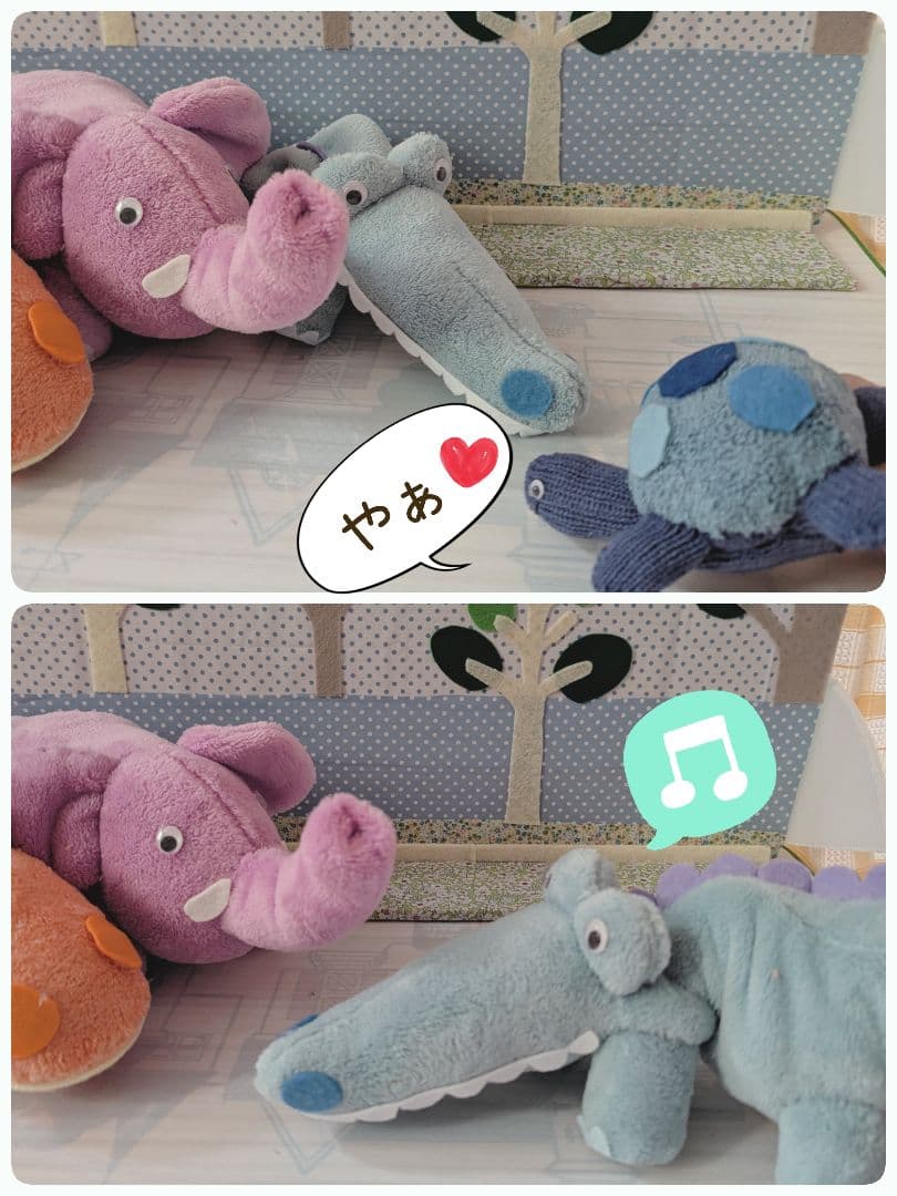 とんとん様オーダー品 テーブルシアター さんぽ