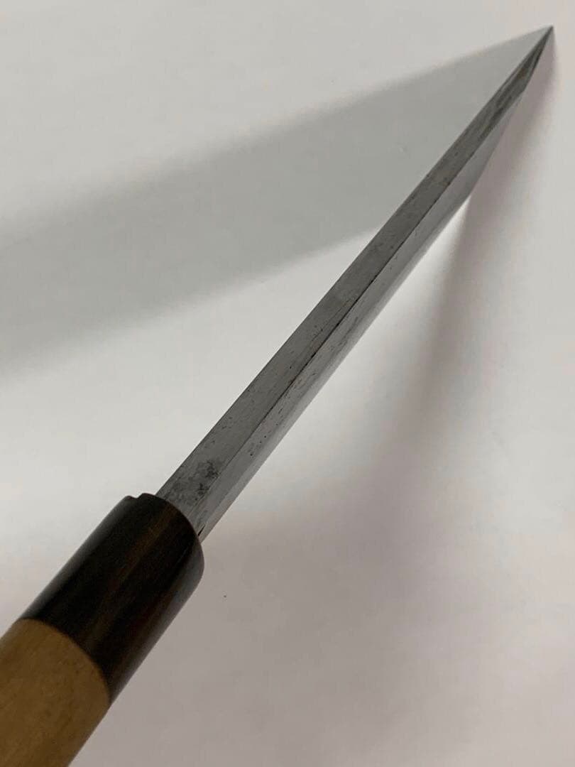 正千代 純日本鋼 正本系 鰻裂包丁 22cm - メルカリ