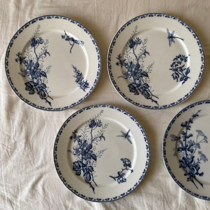 Sarreguemines サルグミンヌ カルメン 平皿 5枚セット