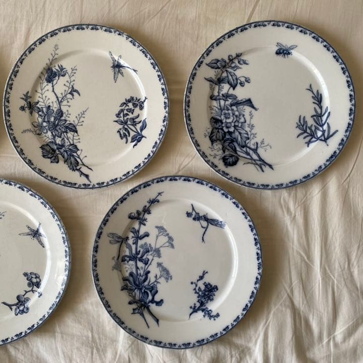 Sarreguemines サルグミンヌ カルメン 平皿 5枚セット