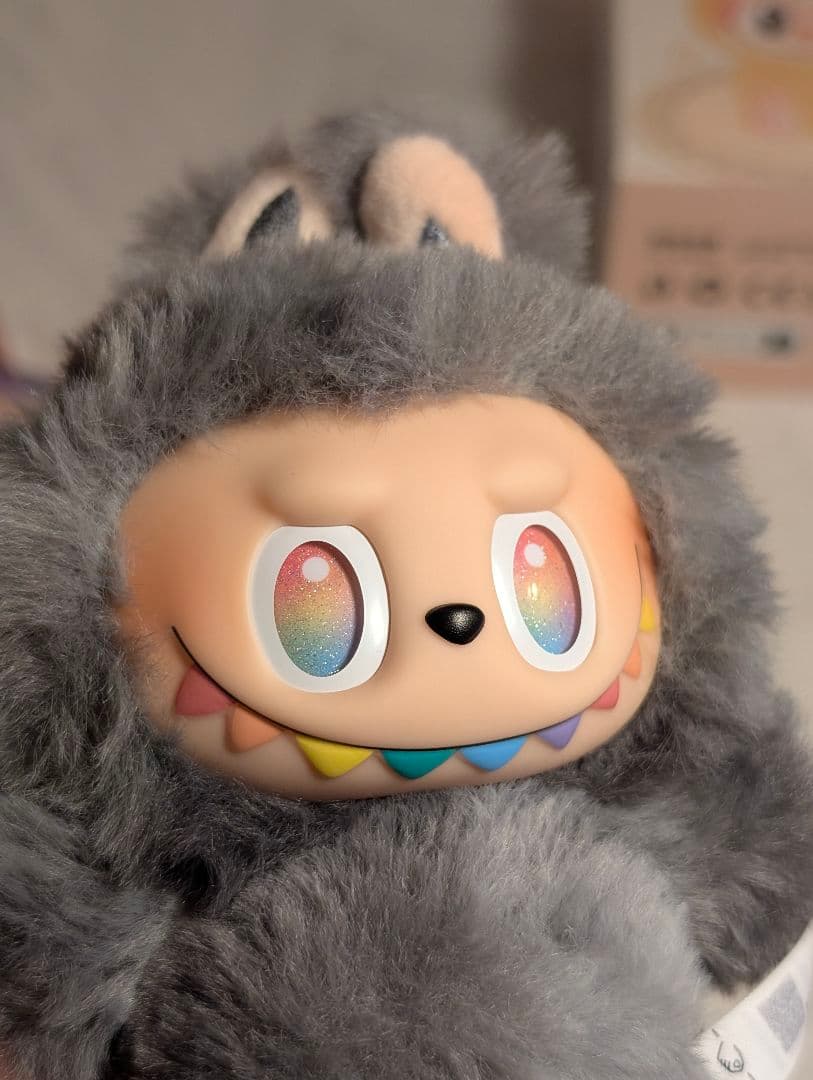 Labubu シークレット ID エナジー ラブブ 黒 - メルカリ