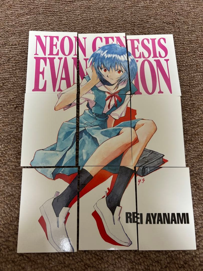 カードダスマスターズ　エヴァンゲリオン　パズルカード+sp2枚