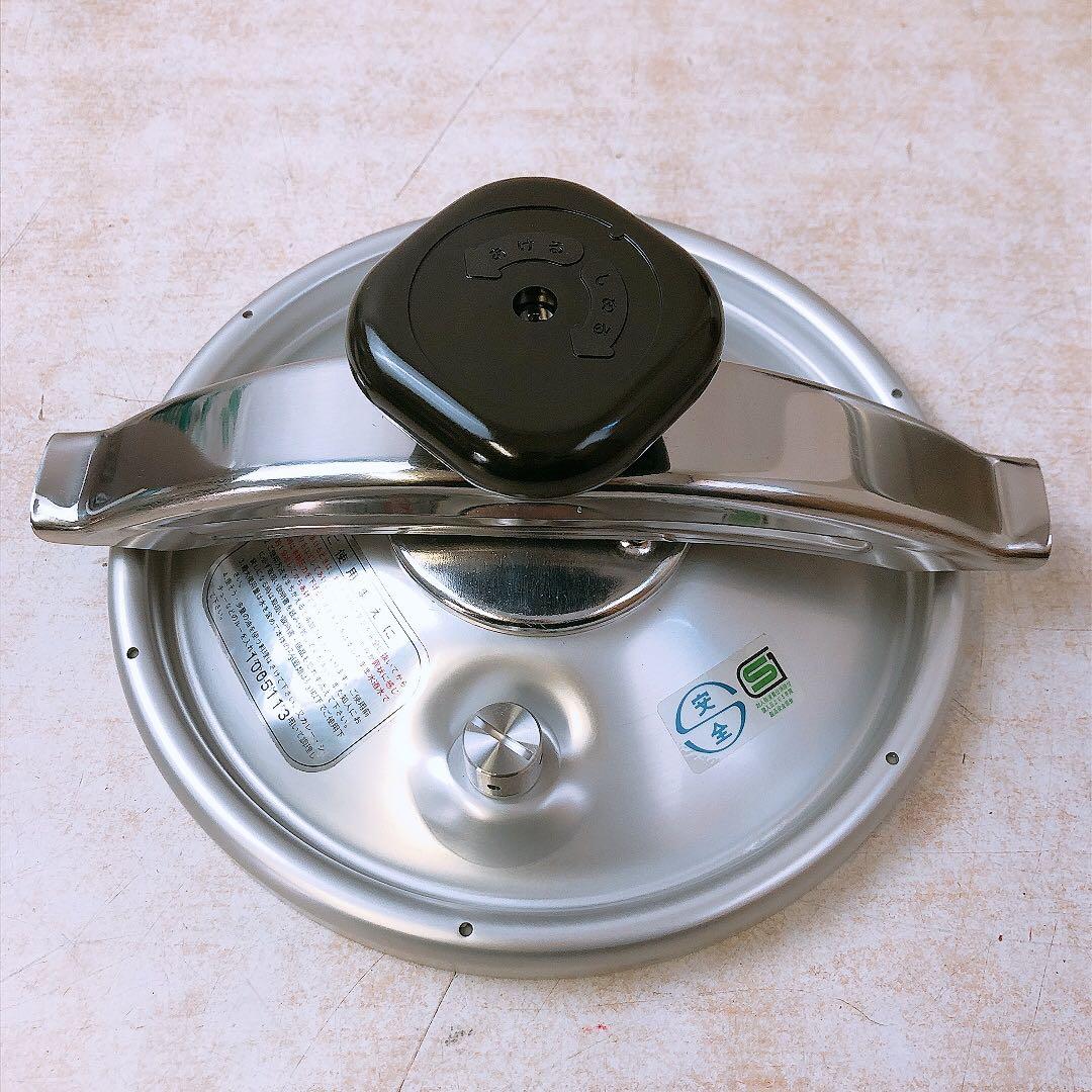 理研 圧力鍋 6L 一升炊き 圧力なべ 両手鍋 RIKEN R-60 自宅保管品