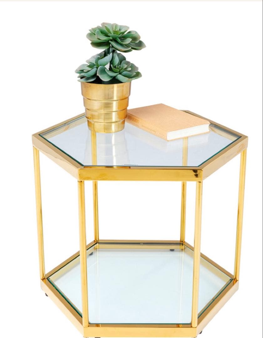 カレ/KARE 「コームゴールド」 55cm コーヒーテーブル