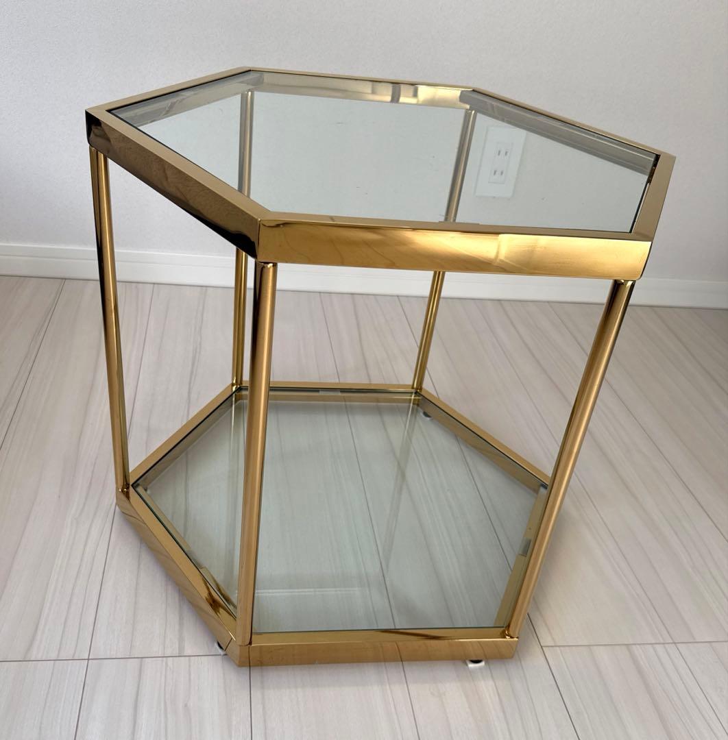 カレ/KARE 「コームゴールド」 55cm コーヒーテーブル